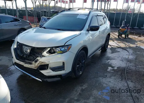 2017 Nissan Rogue Sv из США, поврежденный, VIN 5N1AT2MT4HC886941